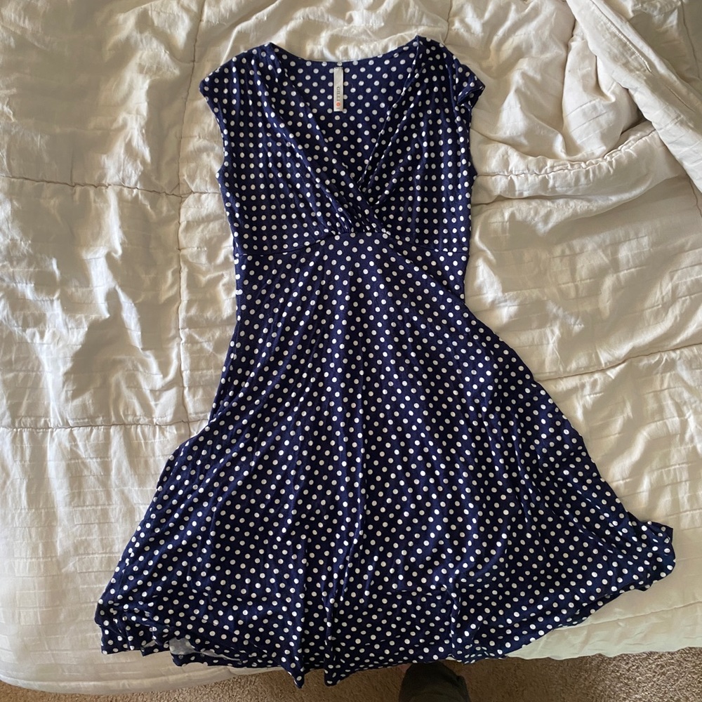 Modcloth Polka Dot Dress